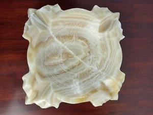 Vintage Heavy Stone Ashtray Marble - Picture 1 of 12