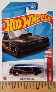 Hot Wheels 2023 Red Edition #12/12 `76 CHEVY CHEVETTE Collector #197/250 - Picture 1 of 3