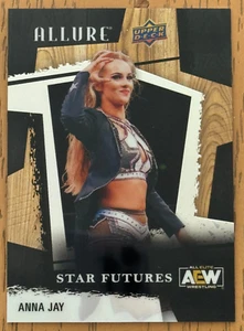 Anna Jay 2022 AEW Allure Star Futures Table Parallel Card #136 Wrestling Trading - Picture 1 of 7