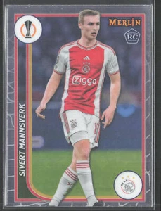 Sivert Mannsverk 2023-24 Merlin UEFA Club Competitions #7 RC - Picture 1 of 2