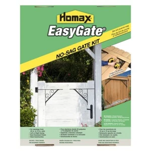 Gate Bracket Kit, 4 Bracket, Swirl Design Easy Gate, for Gate Repair and New Dec - Picture 1 of 2