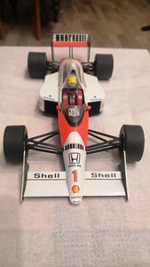 McLaren MP 4/5A Honda V10 Ayrton Senna Racing Car Collection senza confezione - Foto 1 di 9