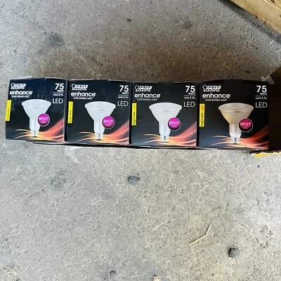 4 Pack FEIT enhance LED Bulb Par30 750Lumens 8.3W (Pack Of 4) NIB - Image 1 of 4