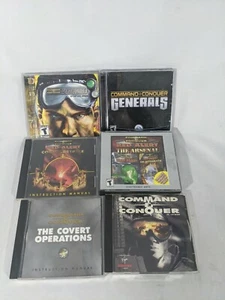 Vintage Lot of 7 Command & Conquer Games/Expansions for PC - Imagen 1 de 7