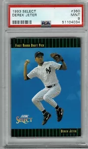 1993 SCORE SELECT DEREK JETER #360 PSA 9 - NEW YORK YANKEES - Picture 1 of 1