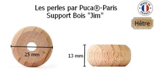 1 Piece - Wooden Support Base "Jim" Par Puca - Beading Support Base - Picture 1 of 3