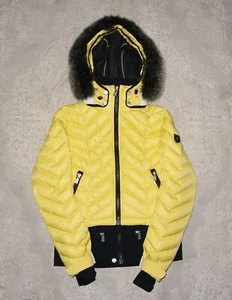 TONI SAILER Womens Luxury Fur Sagafurs Insulated Ski Jacket Size 36 US6 UK10 - Picture 1 of 15