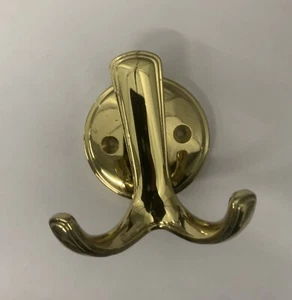 10 Kleiderhaken Wandgarderobe 2-fach Haken Doppelhaken Jackenhaken Garderobenhak - Bild 1 von 5