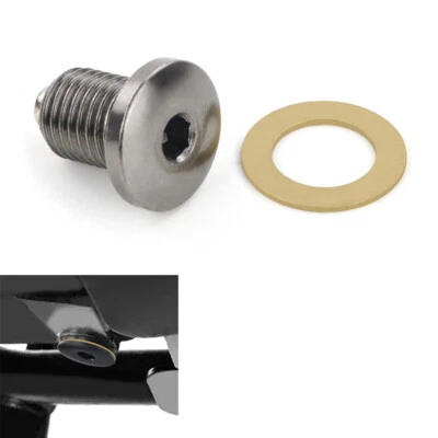 Magnetic Oil Pan Drain Plug Fit For Kawasaki ZRX1200DAEG 09-16/ZRX1200R/S 01-08 - Image 1 of 4