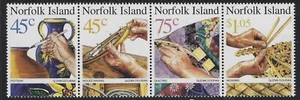 1999 Norfolk Island Scott #687 (SG #708-11) - Handcrafts Strip of 4 - MNH - Picture 1 of 2
