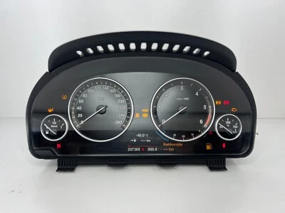 BMW OEM F10 F11 F25 F26 F15 X3 X4 X5 Speedometer Instrumental Cluster Kombi KM/H - image 1 of 4
