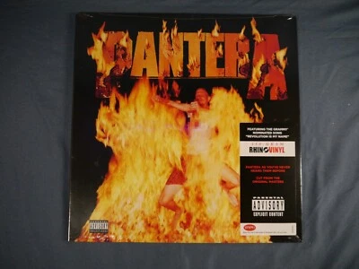 PANTERA - REINVENTING THE STEEL VINYL  LP - 180 Gram Black Vinyl - Image 1 of 4