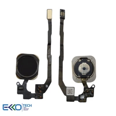 ✅ HomeButton für iPhone 5S / SE Schwarz Flex Kabel Knopf ID Sensor Taste Black ✅ - Bild 1 von 3