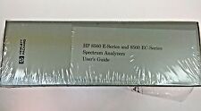 Hp 8560 E-Series & Ec-Series Spectrum Analyzers User's Guide 08560-90158 New