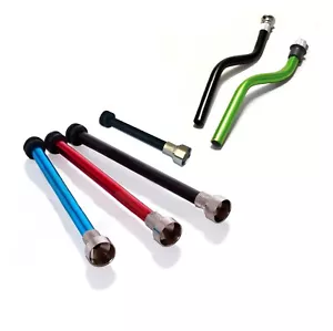 BONG DOWN PIPE STELO ALLUMINIO CIOTOLA STACCABILE OCCHIELLO SHOTTY TUBE DOWNPIPE UK UK - Foto 1 di 19