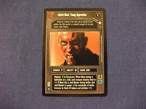 Star Wars CCG Coruscant Darth Maul Young Apprentice - Imagen 1 de 1