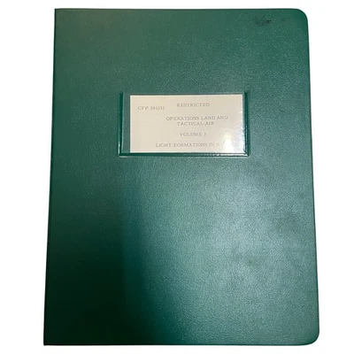 Canadian Armed Forces Operation Land & Tactical Air Volume 3 Book - Dated 1971 - Image 1 of 4