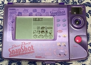 Organizzatore Vintage Caro Diario SNAP SHOT, Elettronica Tiger, 1999 Funzionante! - Foto 1 di 8