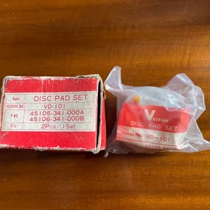 Honda Disc Pads Vesrah VD 101 NOS 341 Type Cb750 Cb500 Etc - Picture 1 of 2