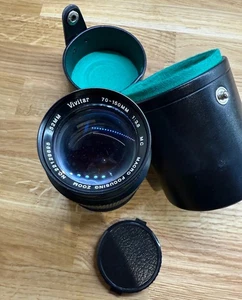 OLYMPUS OM MOUNT VIVITAR 70-150mm f3.8 MACRO FOCUSING ZOOM C/W HARD CASE - Picture 1 of 8