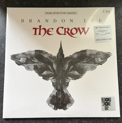 The Crow 1994 2019 RSD Etched Movie Soundtrack 2 X LP. SEALED Limited 8000 🔥 - Image 1 of 3