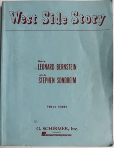 West Side Story Vocal Score – Broadway Tour Copy Used by Alan Johnson - Estate - Picture 1 of 7
