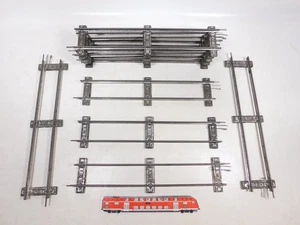 10x Märklin Gauge 1 Tin Track Piece 13 7/8in for Clockwork-Operated EF765-4 - Picture 1 of 5