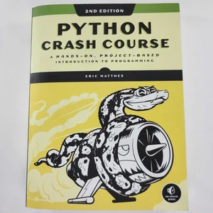Python Crash Course 2nd Edition Paperback Project Based Intro To Programming - Picture 1 of 24