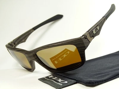 Oakley Jupiter Squared Woodgrain Polarized Sonnenbrille Leffingwell Helux Castel - Bild 1 von 4