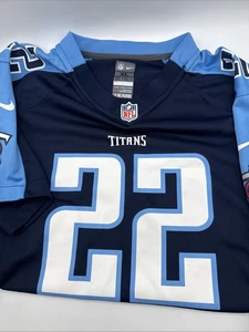 Maglia Derrick Henry Tennessee Titans NFL Giocatori Nike On Field Youth XL (18/20) - Foto 1 di 5