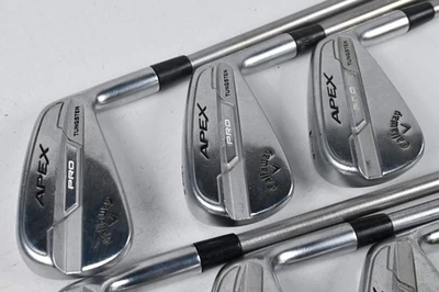Callaway Apex Pro 21 Irons / 5-PW / X-Flex KBS Tour C-Taper 130 Steel Shafts - Image 1 of 4