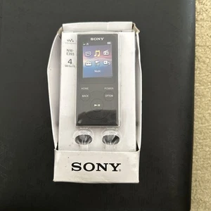 Sony Walkman NW-E393 Black ( 4 GB ) Digital Media Player - Picture 1 of 2