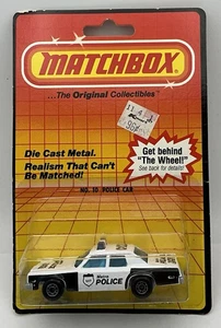 1983 Matchbox Plymouth Gran Fury Police Car #10 - Picture 1 of 7