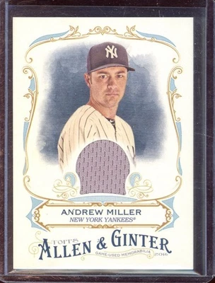 2016 Topps Allen & Ginter Andrew Miller Jsy #FSRAAMI - Image 1 of 2