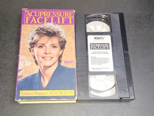 Acupressure Facelift - Lindsay Wagner New Beauty (VHS, 1986) Rare Health Care - Picture 1 of 4