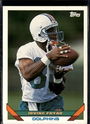 1993 Topps Irving Fryar Miami Dolphins #531 - Image 1 of 2