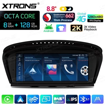 8G+128GB Autoradio Android 14 2K 8,8" GPS LTE 4G für BMW E60 E61 M5 E90 E93 CCC - Bild 1 von 4