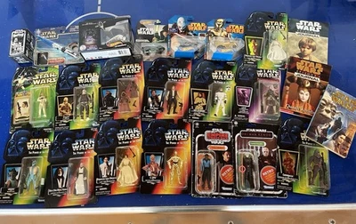 Lote de libros de Star Wars figuras de acción Hot Wheels 1995 1996 1997 rebeldes Foto 1 de 4