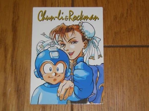CAPCOM STREET FIGHTER Mega Man Rockman Trading Card Valuable Rare - Bild 1 von 2