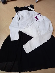 NEU festliches Set für Mädchen: das Kleid von Esprit, Gr. 164 und der Bolero - Bild 1 von 14