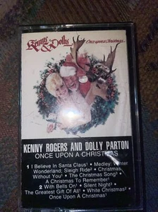 Kenny Rogers and Dolly Parton Once Upon a Christmas Country Cassette Tape 1984 - Picture 1 of 3