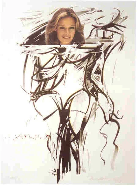 Mel Ramos I still get a thrill #1 Lithografie handsigniert nummeriert 1a Zustand - Bild 1 von 1