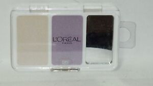 L'oreal COLOUR CONTRASTS Touch On Colour Creme Eye Shadow Duo VIOLET FRESCO #502
