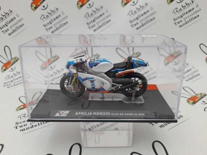 Die Cast " Aprilia RSW250 Alex De Angelis 2005 " Scale 1/24 - Picture 1 of 2