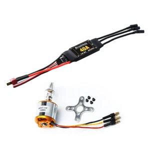 1100KV 1250KV 2300KV Brushless Motor ESC T plug Set for RC Fixed Wing Plane - Picture 1 of 14