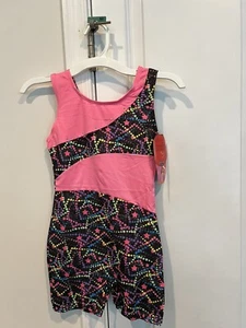 Girl’s Freestyle size medium (7/8) black leotard. New! - Picture 1 of 6
