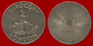 #62415 Eurocoin Londres, token - Imagen 1 de 2
