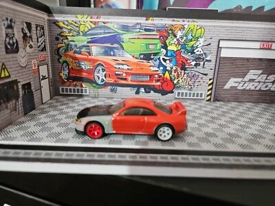 Intercambio de ruedas personalizado Hot Wheels Nissan Skyline GT-R R33 en Real Riders Combi franqueo Foto 1 de 4