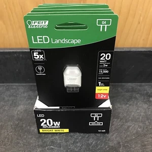 Feit Electric 20W Equivalent G4 Bi-Pin Base 12V LED Bulb LVG4/LED/HDRP 6-pack - Picture 1 of 6