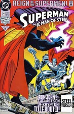 Superman The Man of Steel #24 FN 1993 Stock Image